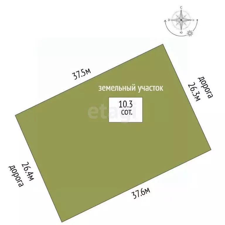 Участок в Крым, Ленино пгт ул. Трудовая (10.31 сот.) - Фото 2