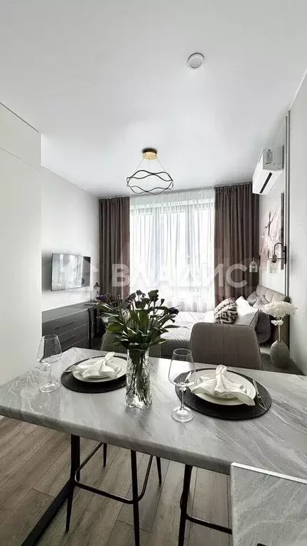 Квартира-студия, 26 м, 30/53 эт. - Фото 0