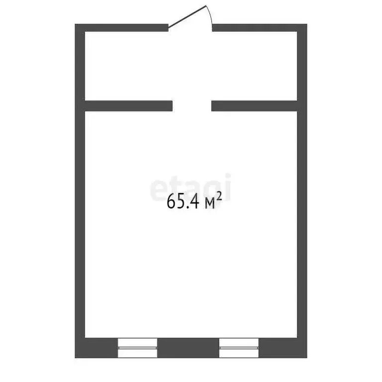 Офис (65.4 м) - Фото 1