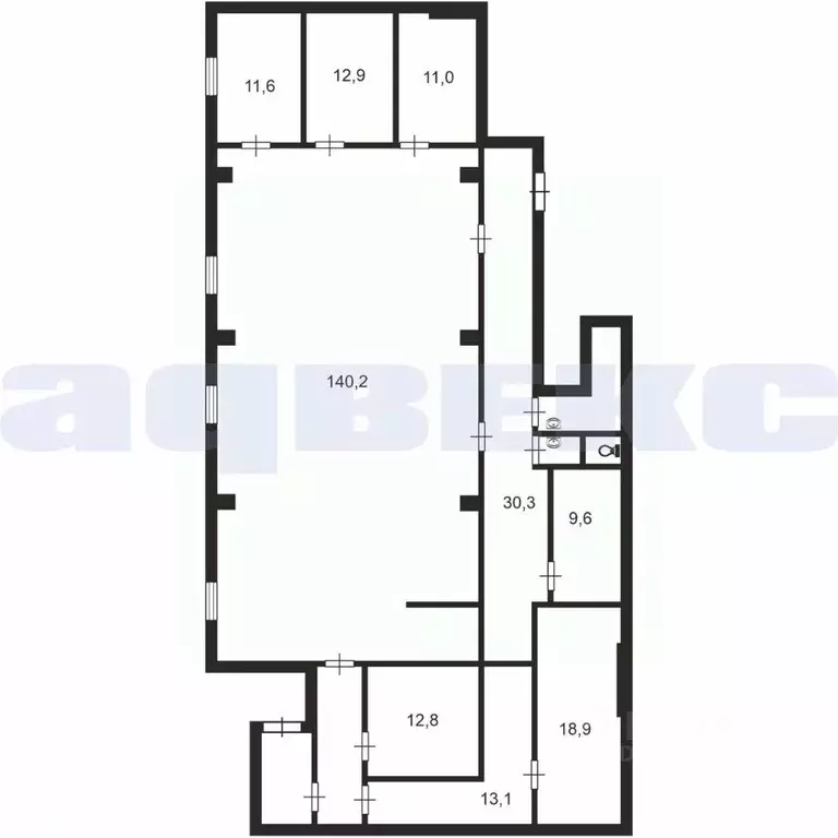 Помещение свободного назначения в Санкт-Петербург, Санкт-Петербург, ... - Фото 2