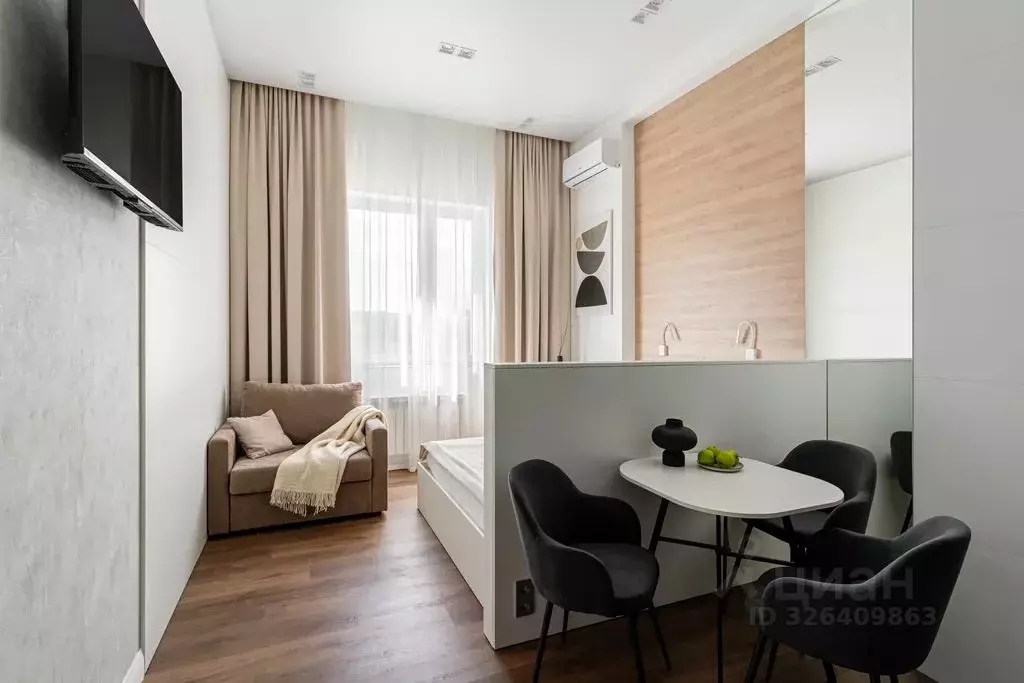 1-к кв. Татарстан, Казань ул. Адоратского, 1Б (23.0 м) - Фото 1