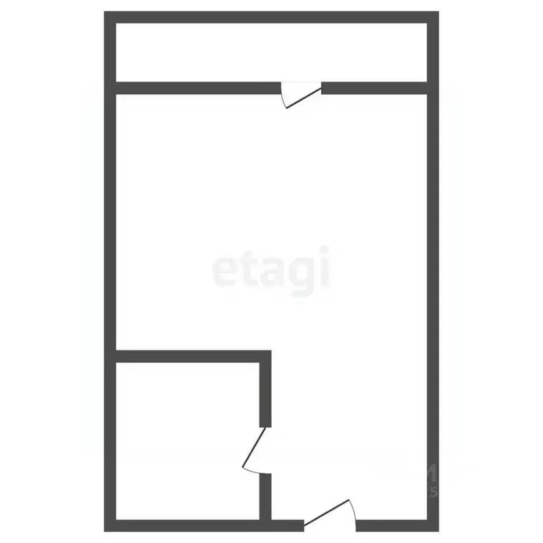 Студия Воронежская область, Воронеж ул. Кривошеина, 13/9 (22.0 м) - Фото 2