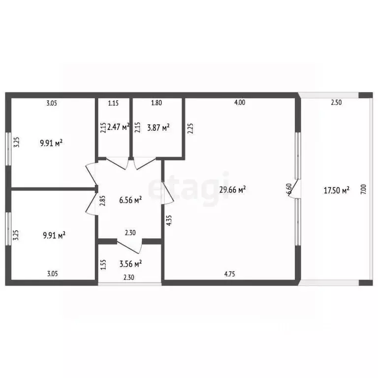 Дом в Архангельская область, Приморский муниципальный округ, пос. ... - Фото 2