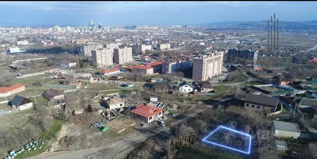 Участок в Чеченская республика, Грозный Тамбовская ул., 109 (5.0 сот.) - Фото 1