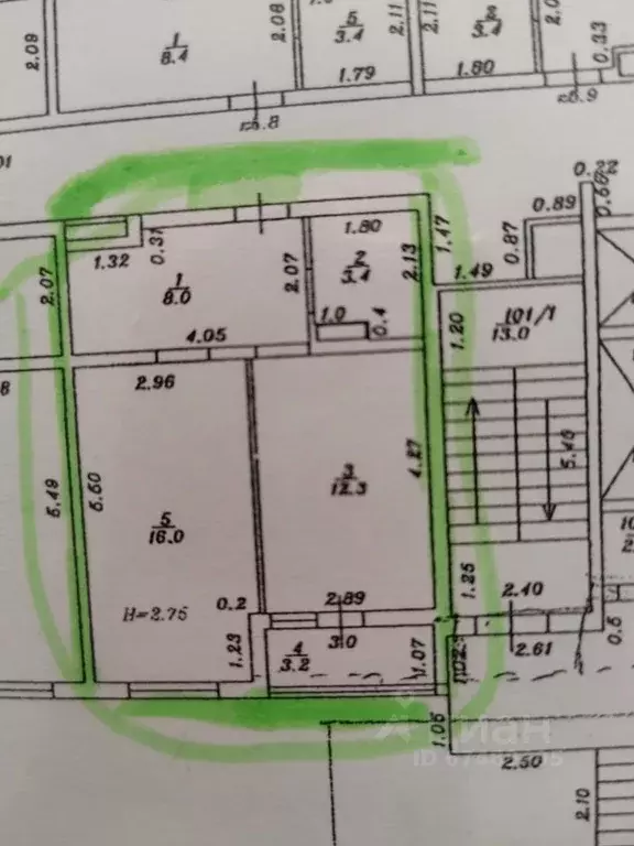 1-к кв. Краснодарский край, Анапа Астраханская ул., 76 (45.0 м) - Фото 2