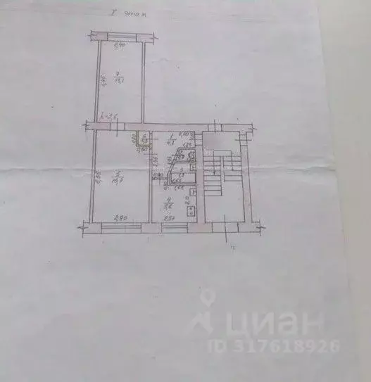2-к кв. Мордовия, Саранск просп. 50 лет Октября, 20 (42.2 м) - Фото 1