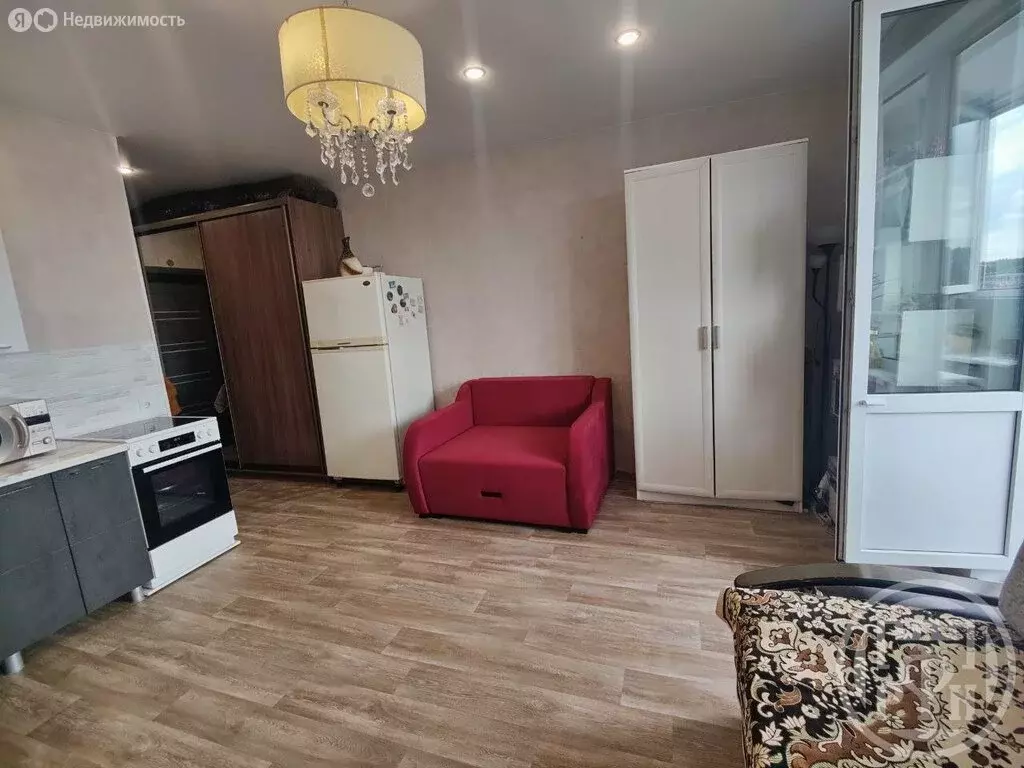 Квартира-студия: Кудрово, проспект Строителей, 18 (28.2 м) - Фото 1