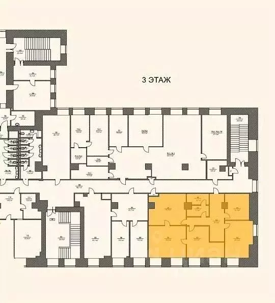 Офис в Москва ул. 3-я Ямского Поля, 28 (102 м) - Фото 2