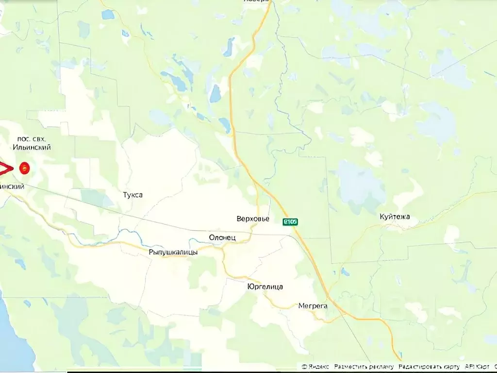 Склад в Карелия, Олонец Комсомольская ул., 2А (3000 м) - Фото 1