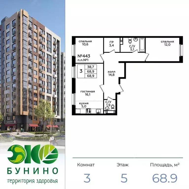 Квартиры в жк эко бунино. Квартиры в жк эко бунино