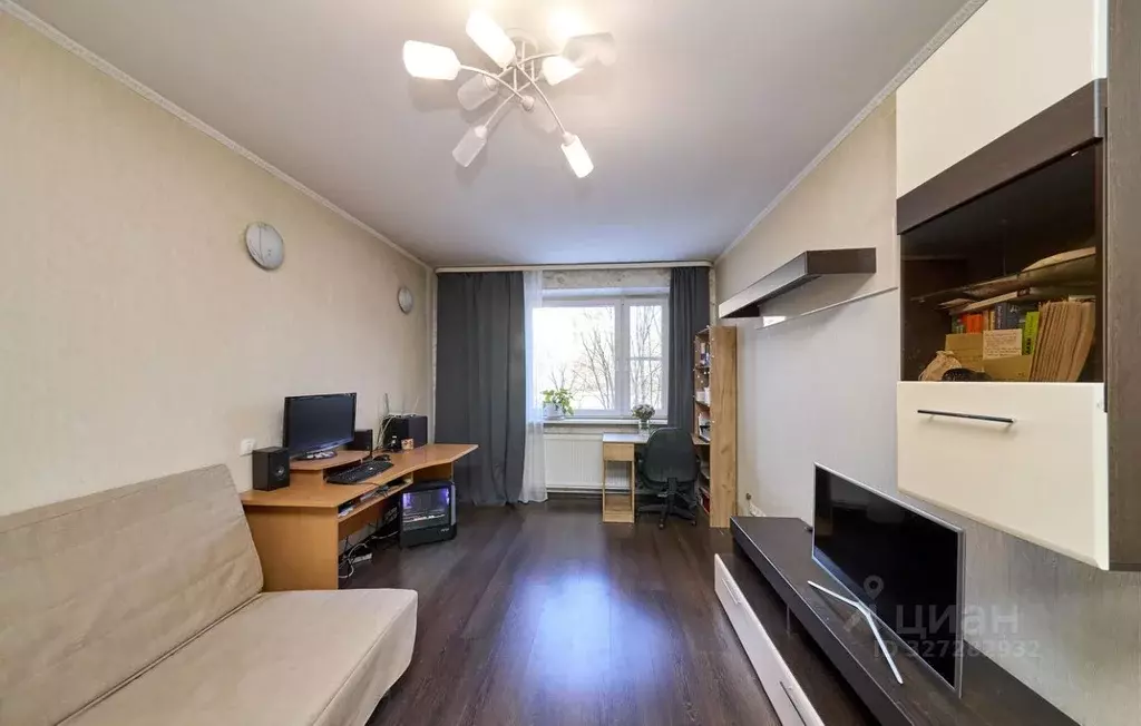 1-к кв. Санкт-Петербург ул. Композиторов, 1К1 (33.3 м) - Фото 1