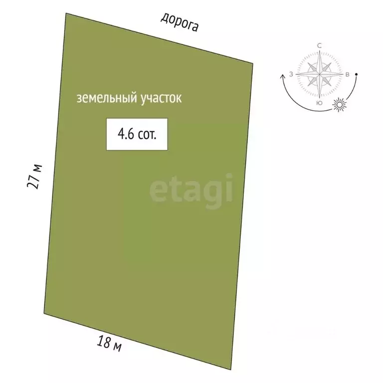 Участок в Мордовия, Саранск ул. 2-я Набережная, 46 (4.6 сот.) - Фото 2