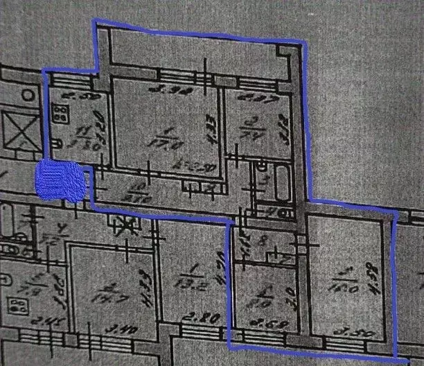 4-к кв. Коми, Сыктывкар ул. Мира, 28 (77.5 м) - Фото 1