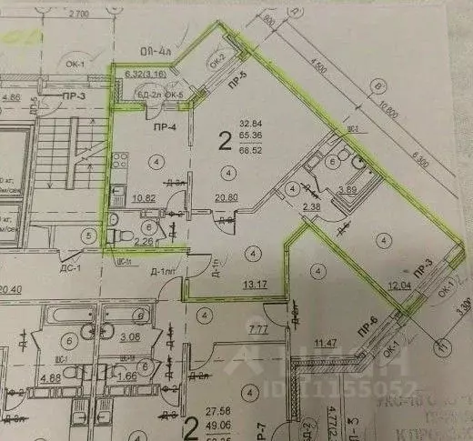 3-к кв. Московская область, Воскресенск Новлянский мкр, ул. Кагана, 19 ... - Фото 2