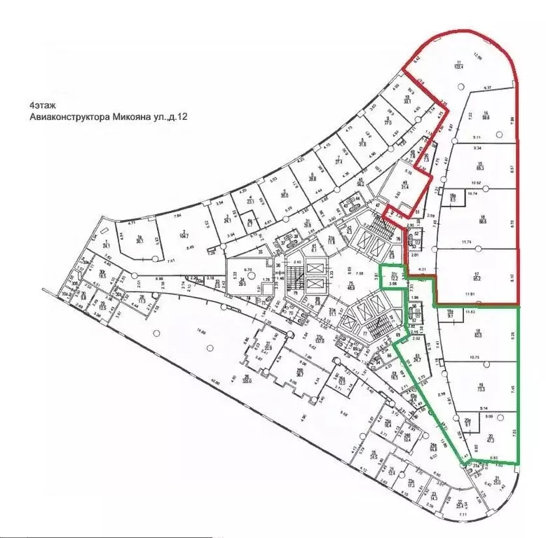 Офис в Москва ул. Авиаконструктора Микояна, 12 (373 м) - Фото 2