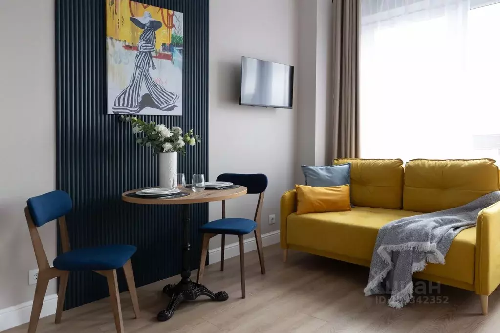 Студия Москва Новоостаповская ул., 7к1 (25.0 м) - Фото 2