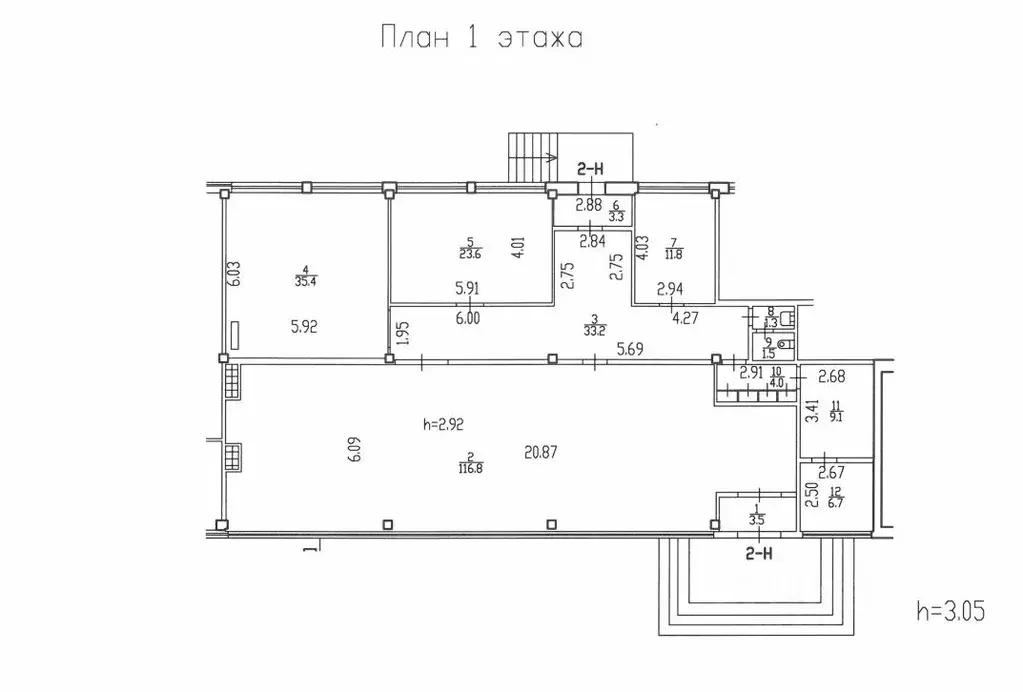 Помещение свободного назначения в Санкт-Петербург Купчинская ул., 15К1 ... - Фото 2