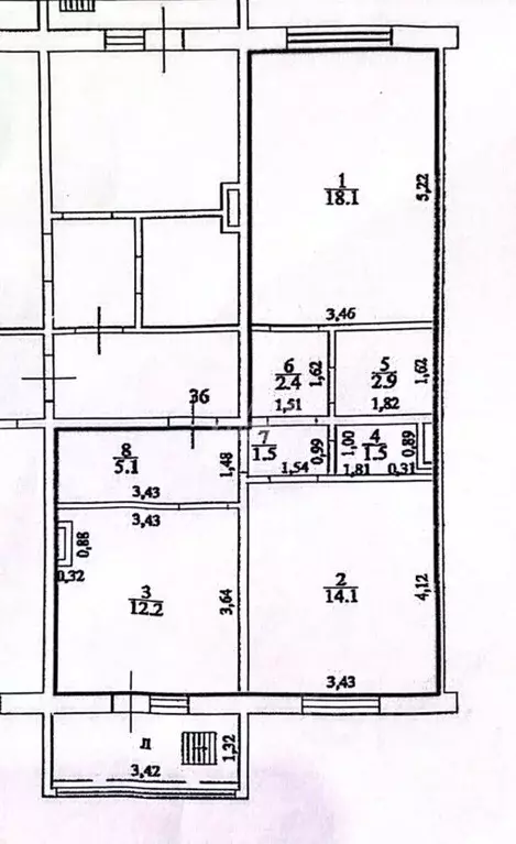 2-к кв. Ульяновская область, Ульяновск бул. Ильюшина, 6 (57.8 м) - Фото 1