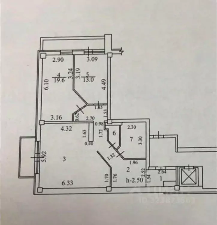 2-к кв. Иркутская область, Иркутск проезд Юрия Тена, 4 (93.9 м) - Фото 1