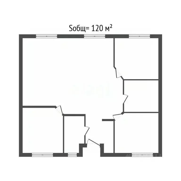 Дом в Брянская область, Фокино  (120 м) - Фото 2