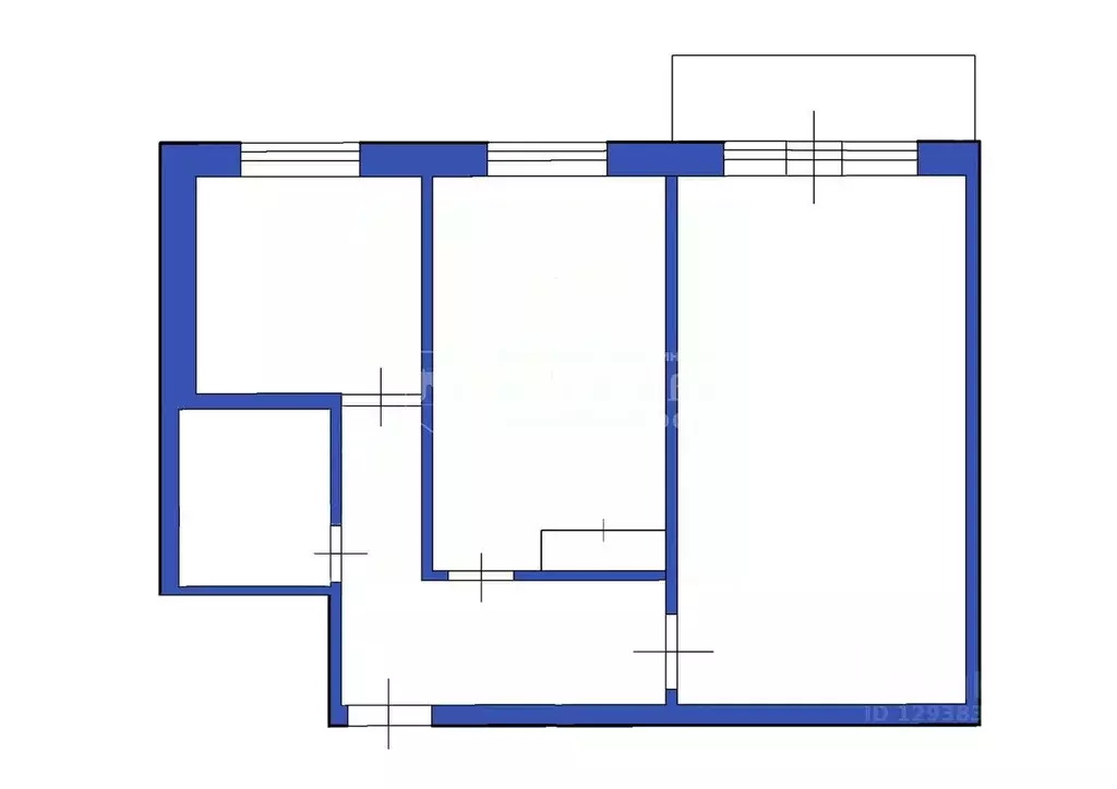 2-к кв. Кемеровская область, Кемерово Красная ул., 25 (40.4 м) - Фото 2
