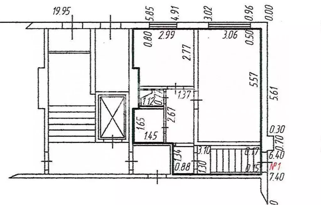 Помещение свободного назначения в Мурманская область, Мурманск ул. ... - Фото 2