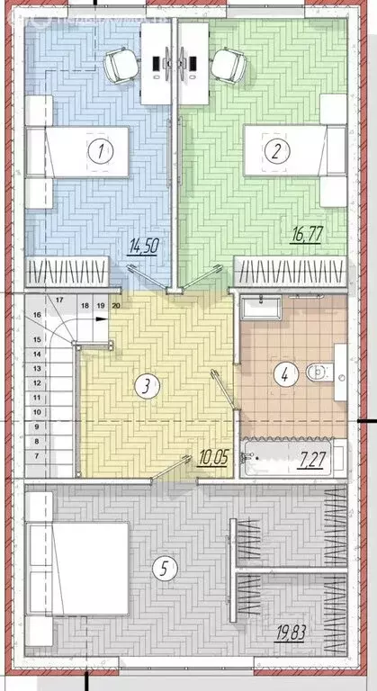 Дом в аул Старобжегокай, улица Калинина, 22 (160 м) - Фото 2