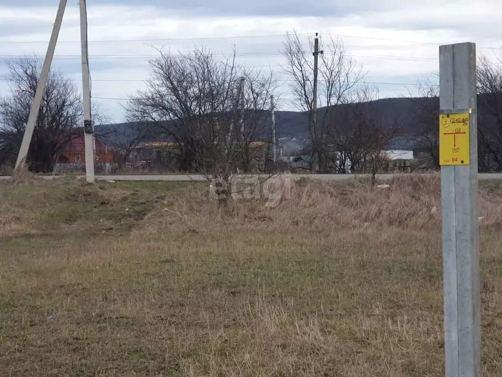 Участок в Адыгея, Майкопский район, пос. Тульский ул. Угловая (6.4 ... - Фото 1