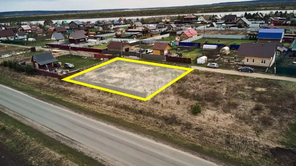 Участок в Томская область, Томский район, д. Казанка, Набережный мкр ... - Фото 1