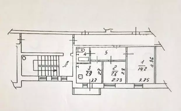 2-к. квартира, 40 м, 2/6 эт. - Фото 0