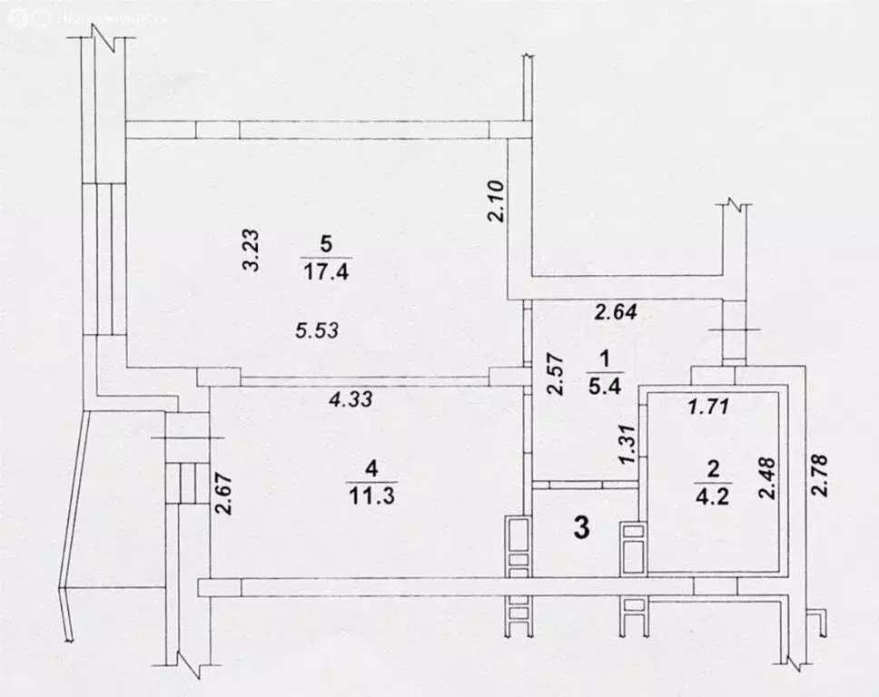 1-комнатная квартира: Воронеж, Московский проспект, 13/1 (40.1 м) - Фото 0