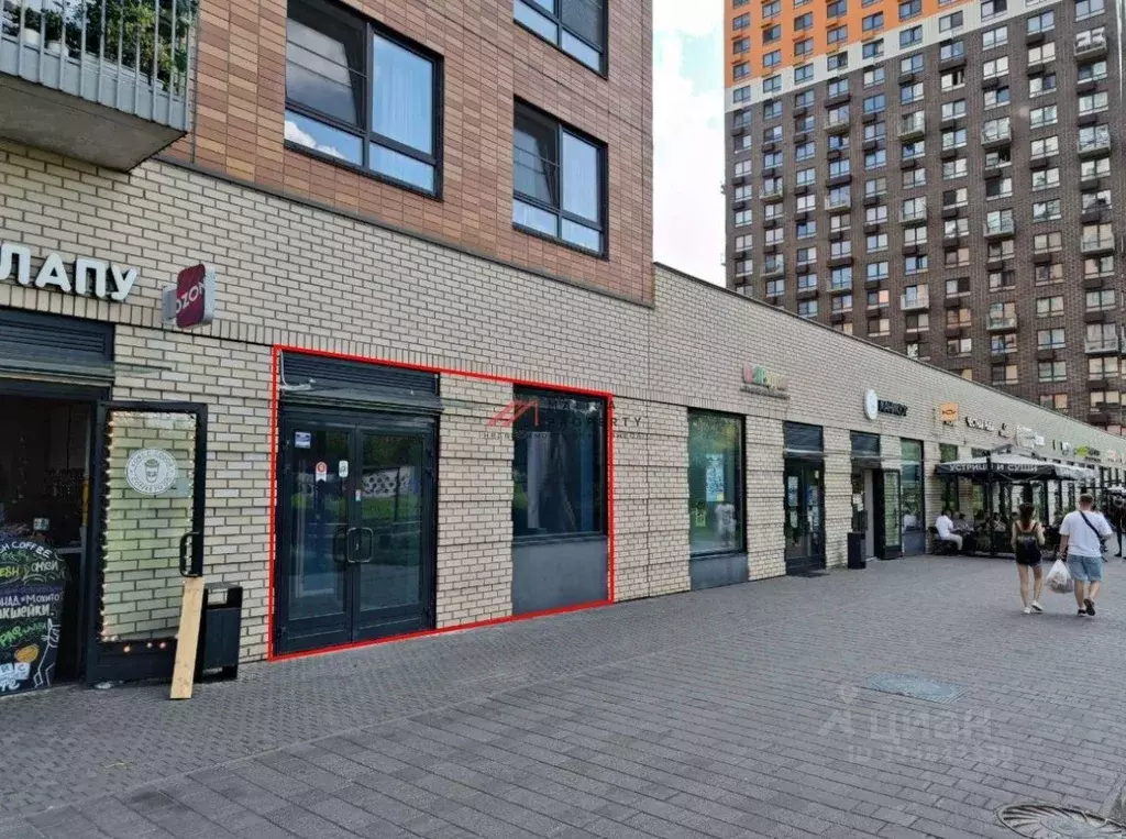 Торговая площадь в Москва Боровское ш., 2к5 (115 м) - Фото 1