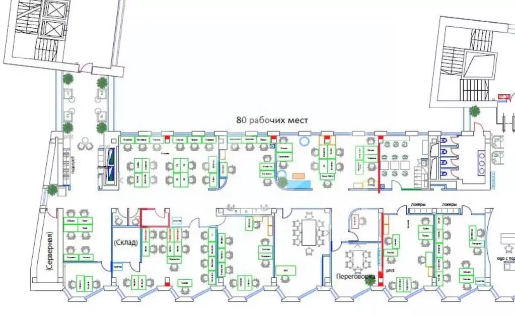 Офис в Москва Тверская ул., 18К1 (1265 м) - Фото 2