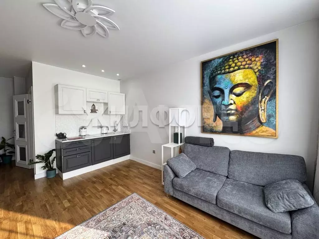Апартаменты-студия, 27,9 м, 6/9 эт. - Фото 1