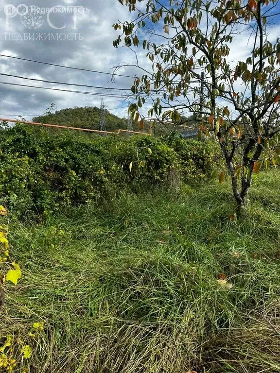 Участок в Сочи, микрорайон Нижняя Хобза, Верхнехобзинская улица (9 м) - Фото 1