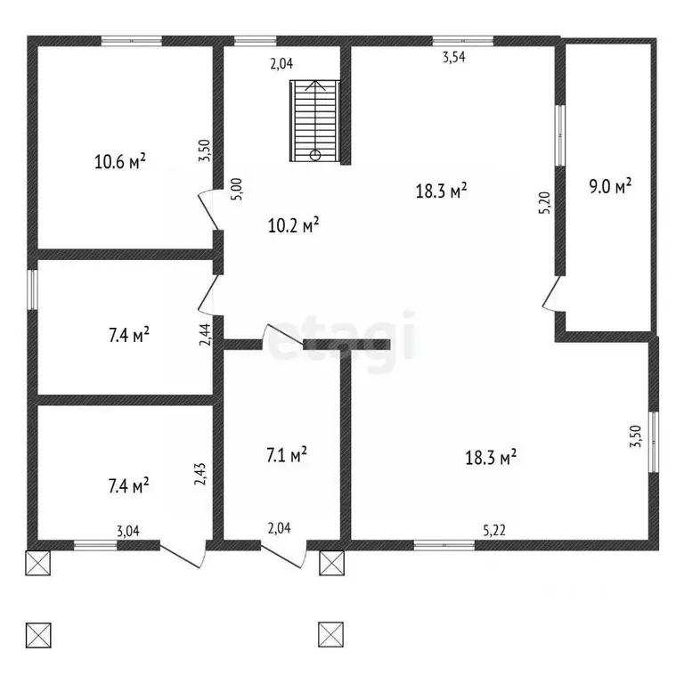 Дом в Калужская область, Жуковский район, Корсаково с/пос, Солнечная ... - Фото 2