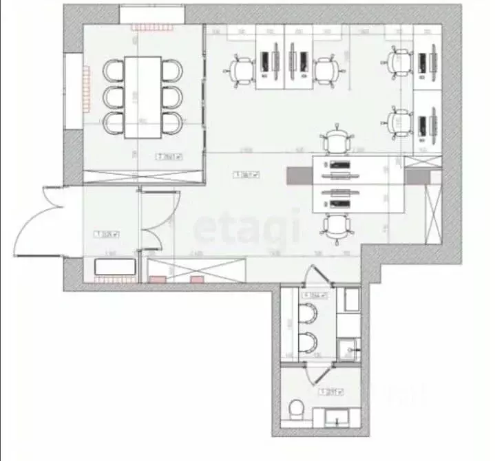 Офис в Удмуртия, Ижевск Красная ул., 118к2 (60 м) - Фото 1