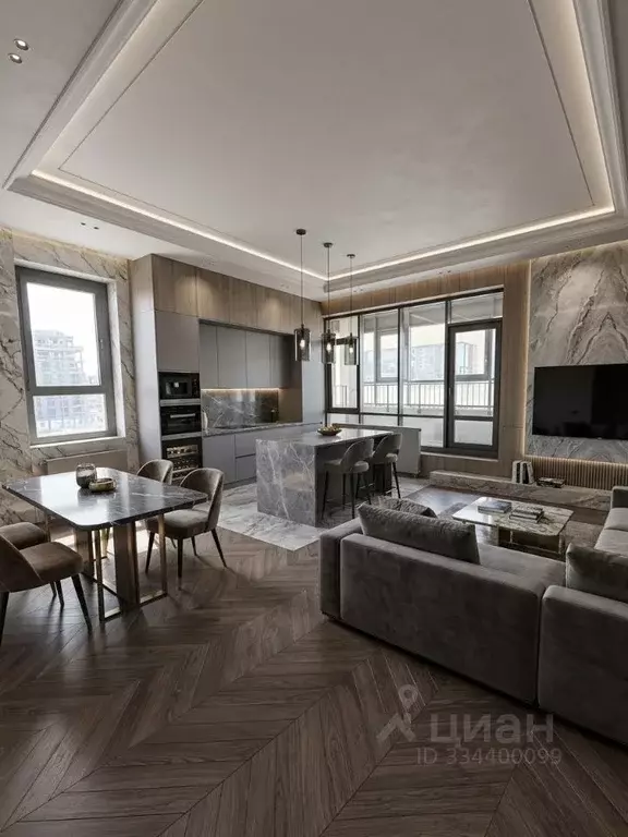 3-к кв. Татарстан, Казань ул. Островского, 103 (100.0 м) - Фото 1