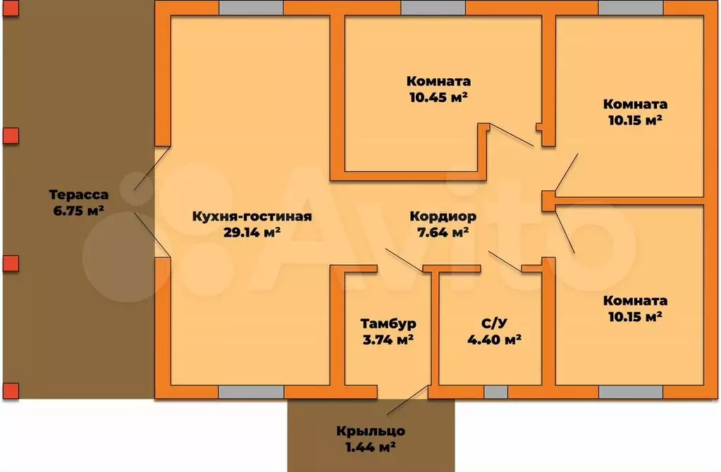 Дом 80 м на участке 8 сот. - Фото 0