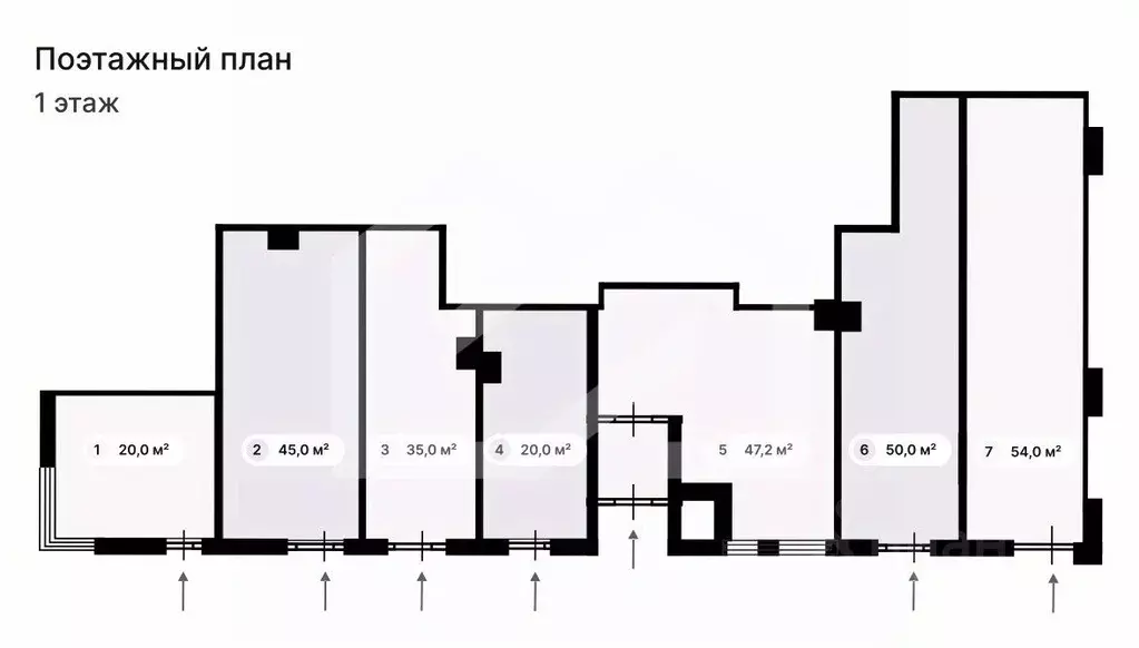 Помещение свободного назначения в Москва Профсоюзная ул., 60/1 (50 м) - Фото 2
