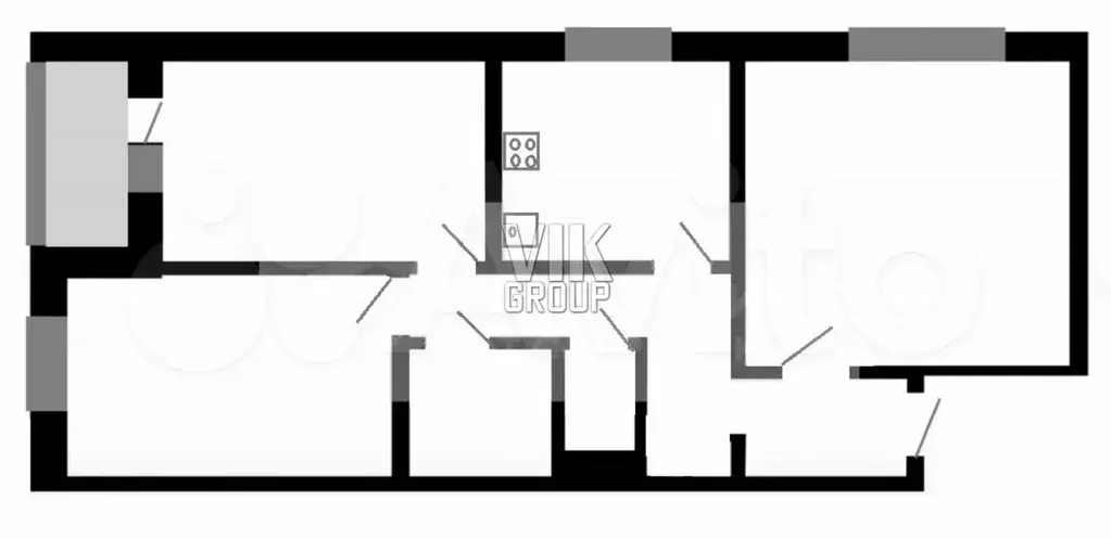 3-к. квартира, 65 м, 9/14 эт. - Фото 0