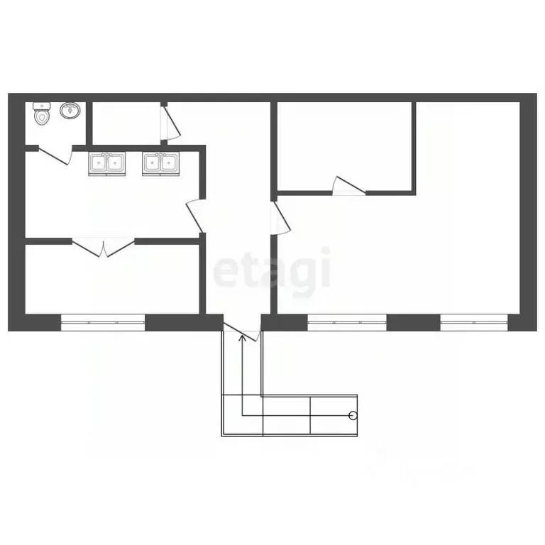 Склад в Ростовская область, Ростов-на-Дону просп. Шолохова, 128 (70 м) - Фото 2