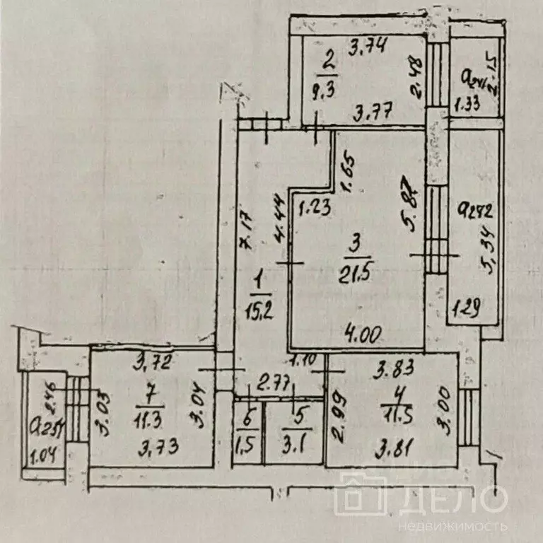 3-к кв. Рязанская область, Рязань ул. Сельских Строителей, 4ж (73.4 м) - Фото 1