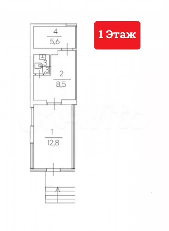 Продажа габ - Пекарня у метро - 28,2 м - Фото 0