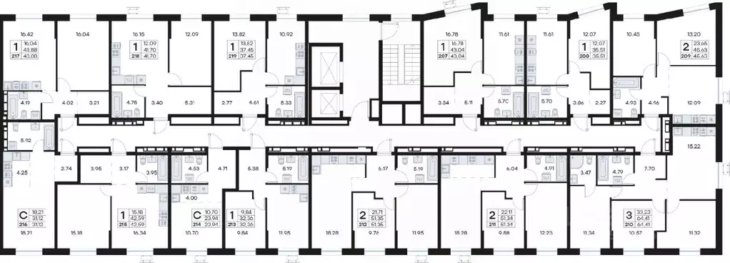 1-к кв. Приморский край, Владивосток Катерная ул., 31/2 (32.36 м) - Фото 2