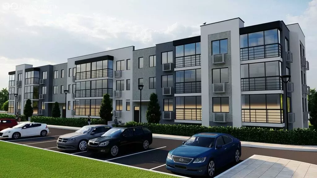 3-комнатная квартира: Саки, Заводская улица, 62 (76 м) - Фото 0