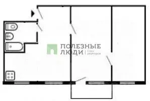 3-к кв. Иркутская область, Ангарск 12-й мкр, 10 (55.3 м) - Фото 2