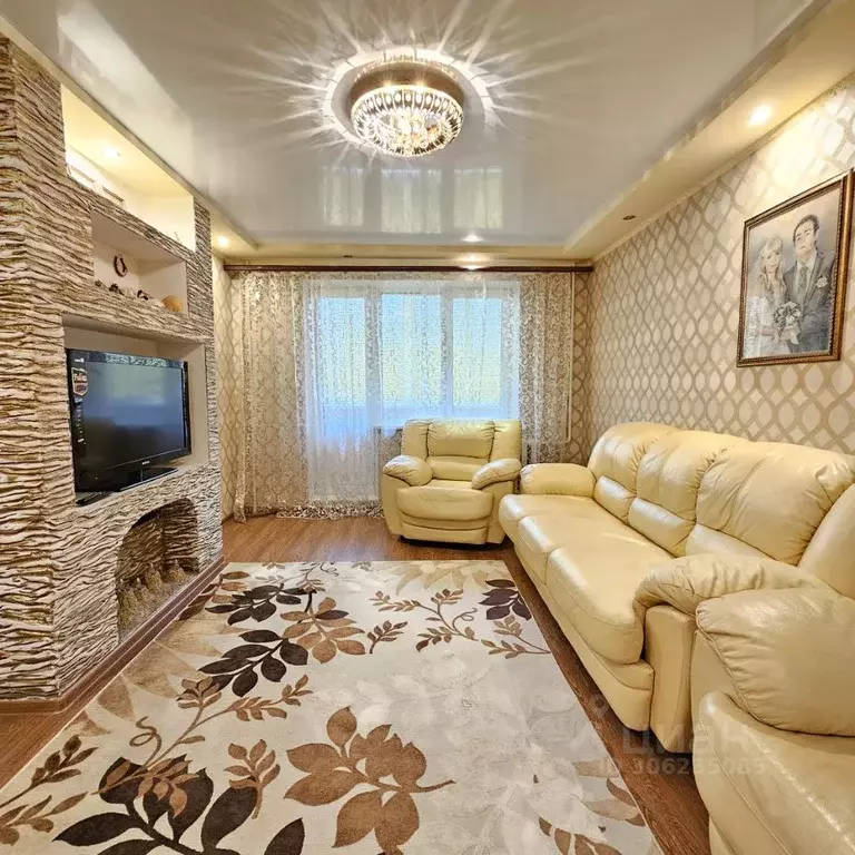 2-к кв. Брянская область, Брянск Авиационная ул., 25 (52.6 м) - Фото 1