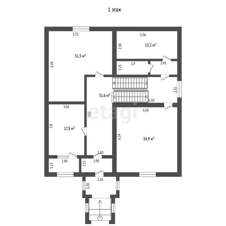 Дом в Новосадовый, Вишнёвая улица (415.2 м) - Фото 1
