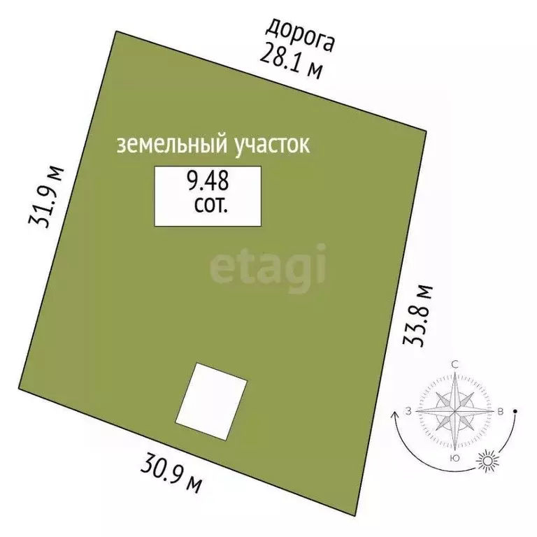 Участок в Костромская область, Волгореченск  (9.5 сот.) - Фото 2